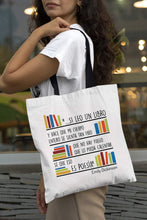 Cargar imagen en el visor de la galería, Tote bag Emily Dickinson &#39;El poder de la poesía&#39;